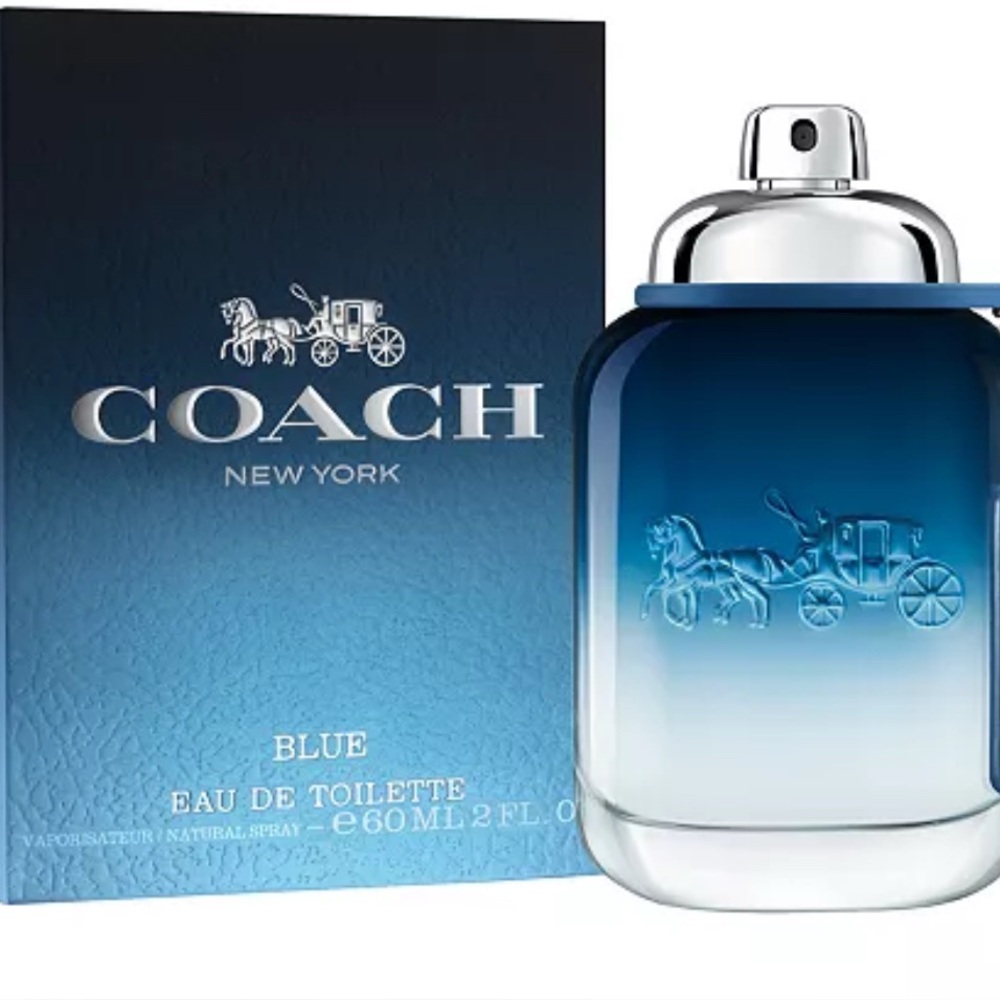New 2020 Coach NewYork Blue Gradient Perfume Bottle e60ML 2FL.Oz . - Picture 3 of 13